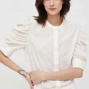 Gap Puff Sleeve Blouse